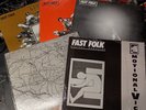 Fast Folk Musical Magazine Vinyl Records Vol 5 #2 #3 #4 #5 #6 (Three SEALED )