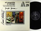 Art Ensemble Of Chicago - Reese And The Smooth Ones LP - BYG Actuel OG Autograph