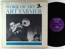 Art Farmer - Work Of Art LP - New Jazz - NJST 8278 Mono DG RVG