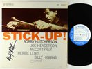 Bobby Hutcherson - Stick-Up LP - Blue Note - BST 84244 RVG VG++ Autograph