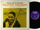 Oliver Nelson - Taking Care Of Business LP - New Jazz - NJLP 8233 Mono DG RVG