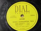 Dodo Marmarosa Trio Lover / Dary Departs Dial 1025 E/E-