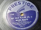Miles Davis My Old Flame Pt. 1-2 Prestige 766 E- Sonny Rollins