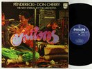 Penderecki, Don Cherry & New Eternal Rhythm Orch. - Actions LP - Philips DE VG+