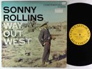 Sonny Rollins - Way Out West LP - Contemporary - C3530 Mono DG