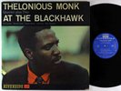 Thelonious Monk Quartet Plus Two - At The Blackhawk LP - Riverside Mono DG