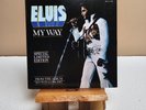 ELVIS PRESLEY MY WAY - AMERICA SINGLE 45 RED VINYL 1977 NEAR MINT