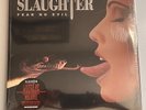 SLAUGHTER-FEAR NO EVIL Red & Black Splatter Double Vinyl LP - 45 RPM Remastered