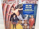 CROWDED HOUSE S/T  CAPITOL 1986 SYNTH POP ROCK LP SHRINK HYPE STICKER VG+ / VG+