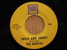 The Beatles Purple Logo Rock 45 Twist And Shout bw Theres A Place on Tollie