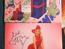 Kylie Minogue Christmas Fully Wrapped Pink Marbled Vinyl, Signed Picture+HMV Cd