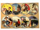 8 Vtg Vogue Picture Records 78 rpm R718-R719-R720-R721-R734-R736-R744-R785