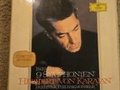 BEETHOVEN 9 Symphonies HERBERT VON KARAJAN - KL 1/8 MONO - 8 VINYL LPs - Germany