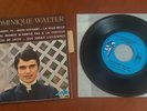 Dominique Walter - EP 45t AZ 1208 (Disque FLECHE / Claude François) + Languette