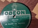 Léo Ferre--le piano du pauvre  odeon 282976-état superbe