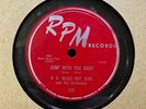 78Rpm, Blues Rocker, BB King 'Jump With You Baby / Lonley & Blue' US RPM