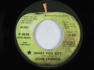 Beatles 45 - John Lennon - What You Got - Apple - promo