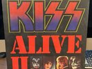 KISS Alive II 2-LP Casablanca NBLP-7076 w/Tattoos MERCH INSERT Booklet VG