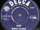 Beverly - Shame / I Wouldn't Know (What To Do), 7