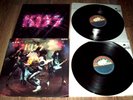 KISS ALIVE 2 LP 1ST PRESS NBLP 7020 RL LUDWIG MIX MISPRINT 100,000 YEARS 1975 EX