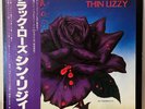 Thin Lizzy Black Rose Japan Vinyl LP Obi Black Translucent RJ7587
