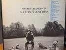 George Harrison- All Things Must Pass 3LP Apple 1970 1st press W/RARE BLUE HYPE