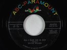 Rockabilly 45 - Wayne Walker - All I Can Do Is Cry - ABC-Paramount