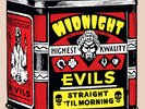 MIDNIGHT EVILS Straight 'Til Morning LP Ltd Edition Import NEW Garage Estrus