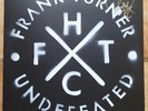 Frank Turner - Undefeated. Signed, Numbered Clear & Black Marble Vinyl LP. New.
