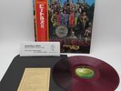 The Beatles Sgt. Pepper's Lonely Hearts Club Band W/Obi Japan Red Vinyl LP S1817