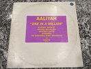 PROMO LP VINYL AALIYAH DOUBLE 12” ONE IN A MILLION 7 MIXES 1997 FAIR CONDITION