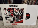 Boots by KMFDM (Record, 2014) Vinyl Rare Industrial Rock Vinyl Collectors Remix
