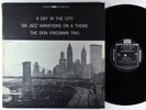 Don Friedman Trio - A Day In The City: Six Variations LP - Riverside Mono DG VG+