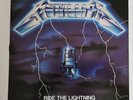 METALLICA Ride The Lightning 1984 MEGAFORCE ELEKTRA Vinyl LP