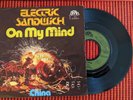 ELECTRIC SANDWICH - On My Mind   *Krautrock Single Green Brain  RAR