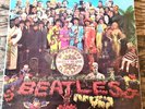 RARE Beatles French ODEON EMI SGT PEPPERS PCS 7027 type 8 label bleu Version C