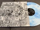 Nofx The Longest Line Final Tour Blue White Marble Lagwagon No Use Codefendants