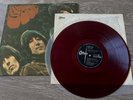 The Beatles Rubber Soul OP7450 Original 1966  Japan Red Vinyl LP w/lyric Insert