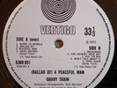 Gravy Train LP Ballad Of A Peaceful Man UK Vertigo 1st Press PROG PLEASE READ