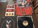 Kiss 1978 Gene Simmons Gold Stamped Promo Lp Complete With Poster And Merch Form