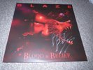BLAZE BAYLEY -BLOOD & BELIEE-AWESOME RARE LTD PRESS 2LP VINYL SIGNED IRON MAIDEN