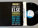 Jazz LP Cannonball Adderley - Somethin Else Blue Note Stereo P RVG DG 1 side NYC