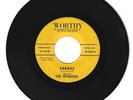 DOO WOP 45 THE INTERIORS ECHOES ON WORTHY  VG++  ORIGINAL