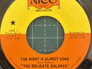 The Delicate Balance The Night Is Almost Gone 45 Rare Psych EX  Fuzz