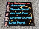 The Runaways The Best of The Runaways LP 77 MERCURY SRM-1-4052  VG+