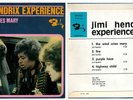 1967 1er PRESSAGE FRANÇAIS 45 tours JIMI HENDRIX / THE WIND CRIES MARY