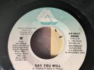 OSAMU KITAJIMA - Say You Will. US Arista 45'. 1981 Og Promo. Rare Modern Soul,