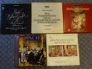 Vintage Johann Sebastian Bach Classical Sets x 5, 16 Vinyl Albums EX-NM