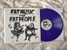 Fat Music For Fat People LP - Purple Color Vinyl Punk Record - NOFX Lagwagon