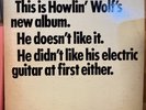HOWLIN WOLF Cadet Concept 319 THIS IS HOWLIN WOLF'S NEW ALBUM.. VG++